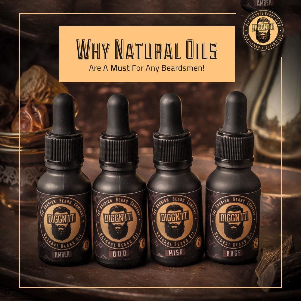 Why Natural Oils are a MUST for any Beards men?