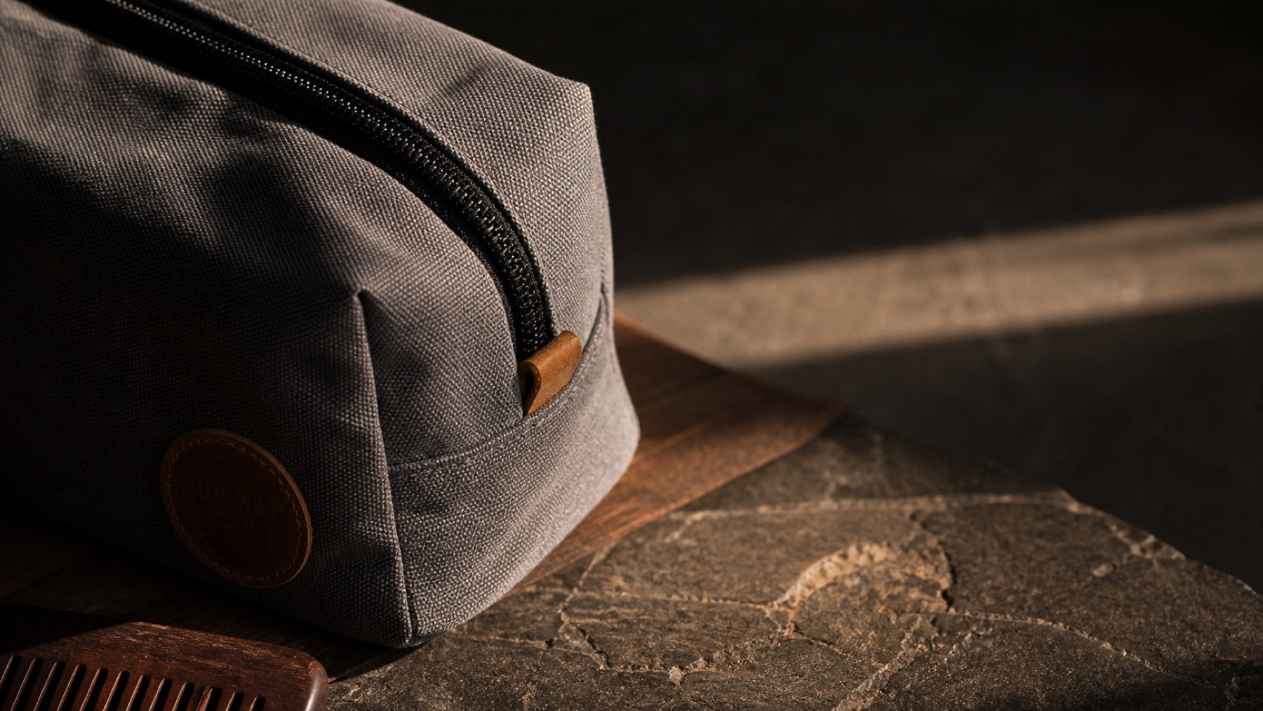 Men's Travel Bag — Material with a job to do.
