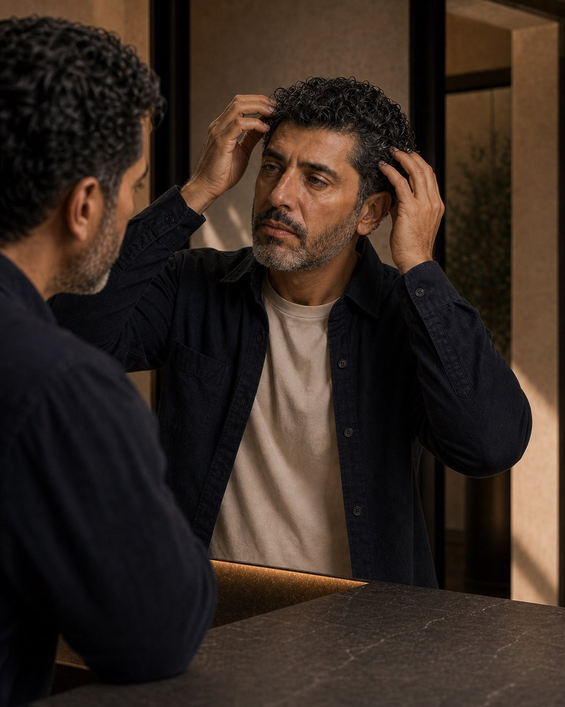 لفروة الرأس أو الأطراف أو اللمسة الأخيرة.